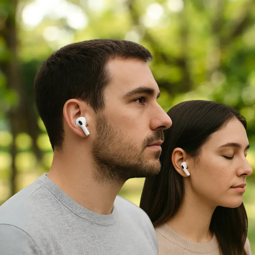 Display Screen Wireless Earbuds | Touch Display Case + ANC + iOS & Android Compatible (Zodix Pro)
