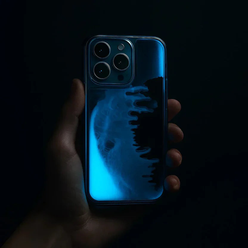 Leather Back Case - Compatible with iPhone Series - Luxury Bumper Case - Flexible Vegan Leather